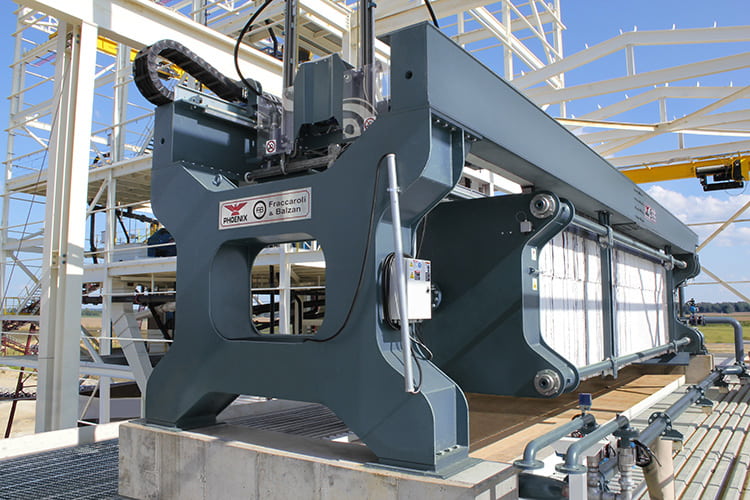 Filter Press Installation Recessed Chamber and Membrane Filter Presses